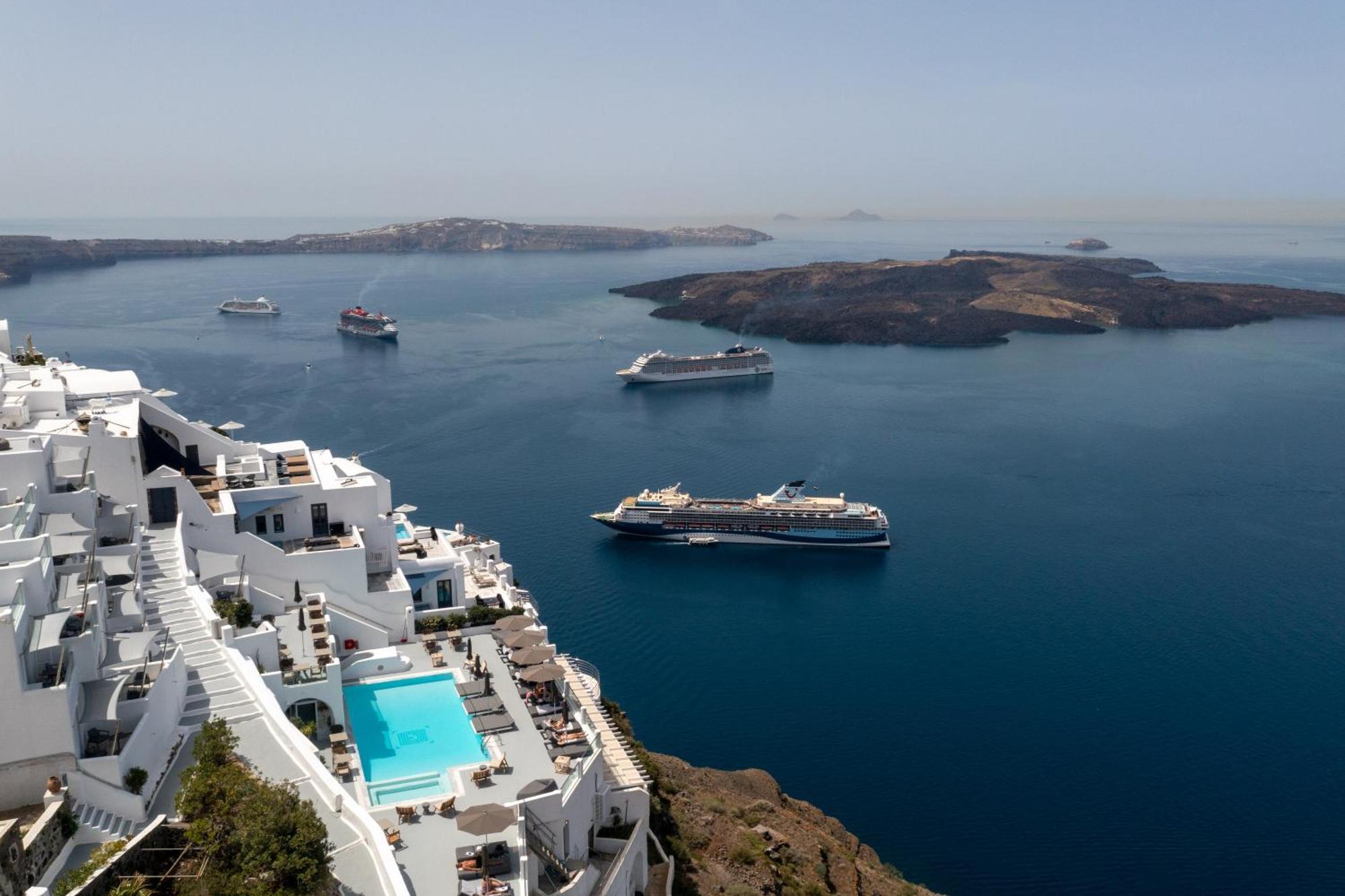 Belvedere Suites Firostefani Buitenkant foto